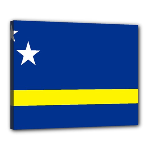 Curacao Canvas 20  X 16  (stretched) by tony4urban