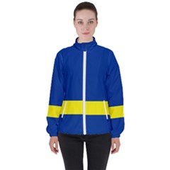 Curacao Women s High Neck Windbreaker by tony4urban