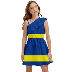 Curacao Kids  One Shoulder Party Dress by tony4urban