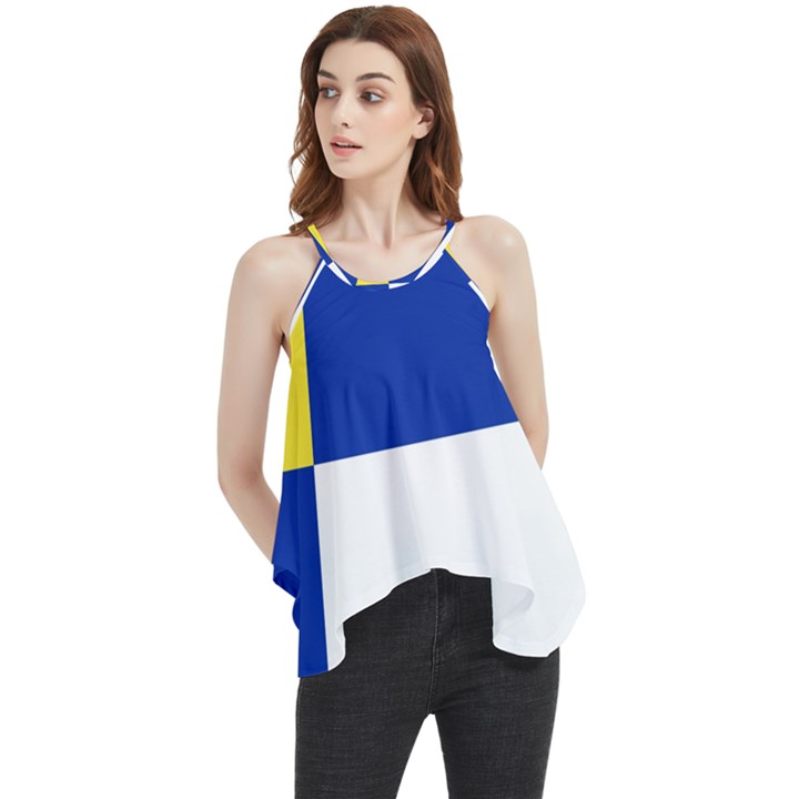 Bratislavsky Flag Flowy Camisole Tank Top