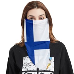 Finland Face Covering Bandana (triangle) by tony4urban