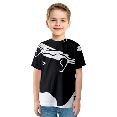 Corsica Flag Kids  Sport Mesh Tee by tony4urban