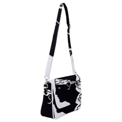 Corsica Flag Shoulder Bag With Back Zipper by tony4urban