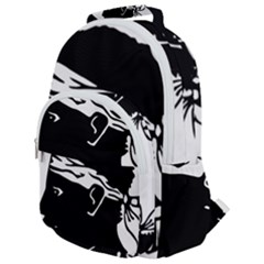 Corsica Flag Rounded Multi Pocket Backpack by tony4urban