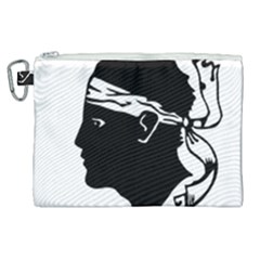 Corsica Flag Canvas Cosmetic Bag (xl) by tony4urban