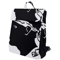 Corsica Flag Flap Top Backpack by tony4urban