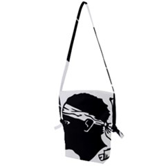 Corsica Flag Folding Shoulder Bag by tony4urban