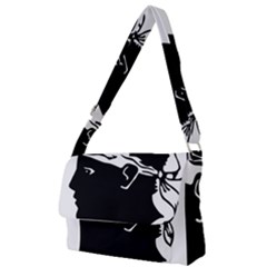 Corsica Flag Full Print Messenger Bag (s) by tony4urban