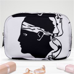 Corsica Flag Make Up Pouch (small) by tony4urban