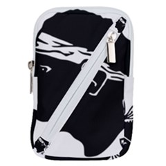 Corsica Flag Belt Pouch Bag (large) by tony4urban