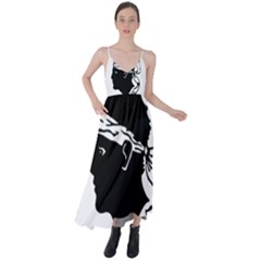 Corsica Flag Tie Back Maxi Dress by tony4urban