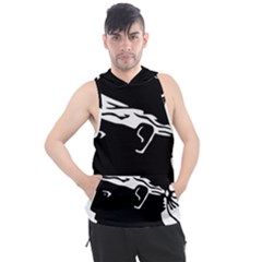 Corsica Flag Men s Sleeveless Hoodie by tony4urban