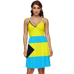 Bahamas V-Neck Pocket Summer Dress 