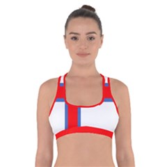 Faroe Cross Back Sports Bra by tony4urban