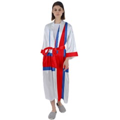 Faroe Maxi Satin Kimono by tony4urban