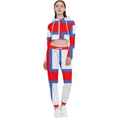 Faroe Cropped Zip Up Lounge Set by tony4urban