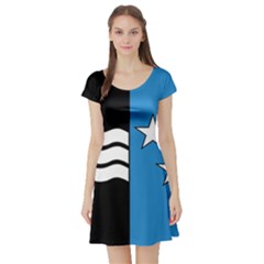 Aargau Short Sleeve Skater Dress by tony4urban