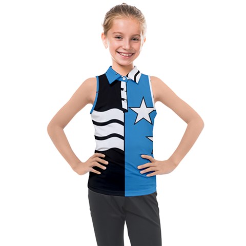 Aargau Kids  Sleeveless Polo Tee by tony4urban