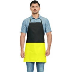 Kashubian Flag Kitchen Apron by tony4urban