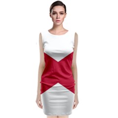 Anglo Irish Flag Classic Sleeveless Midi Dress by tony4urban