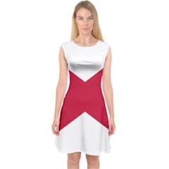 Anglo Irish Flag Capsleeve Midi Dress by tony4urban