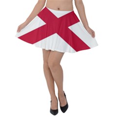 Anglo Irish Flag Velvet Skater Skirt by tony4urban