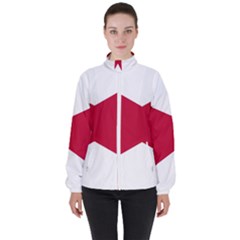 Anglo Irish Flag Women s High Neck Windbreaker by tony4urban