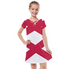 Anglo Irish Flag Kids  Cross Web Dress by tony4urban