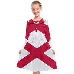 Anglo Irish Flag Kids  Midi Sailor Dress by tony4urban