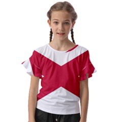 Anglo Irish Flag Kids  Cut Out Flutter Sleeves by tony4urban