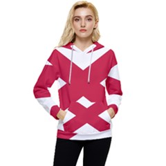 Anglo Irish Flag Women s Lightweight Drawstring Hoodie by tony4urban