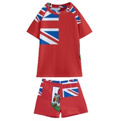 Bermuda Kids  Swim Tee And Shorts Set by tony4urban