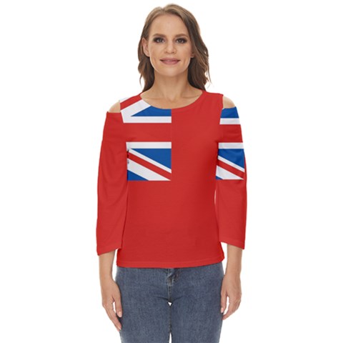 Bermuda Cut Out Wide Sleeve Top by tony4urban