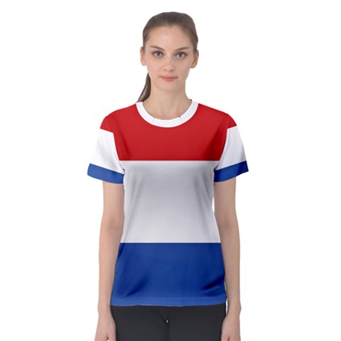 Netherlands Women s Sport Mesh Tee by tony4urban