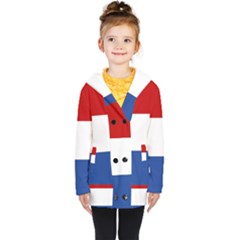 Netherlands Kids  Double Breasted Button Coat by tony4urban