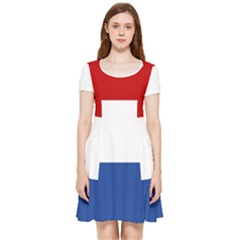 Netherlands Inside Out Cap Sleeve Dress by tony4urban