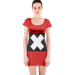 Amsterdam Short Sleeve Bodycon Dress by tony4urban