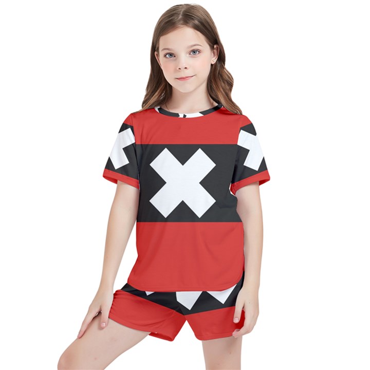 Amsterdam Kids  Tee And Sports Shorts Set