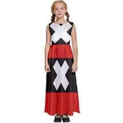 Amsterdam Kids  Satin Sleeveless Maxi Dress by tony4urban