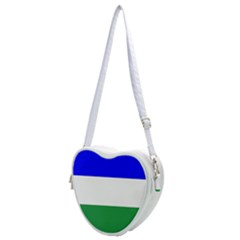 Ladinia Flag Heart Shoulder Bag by tony4urban