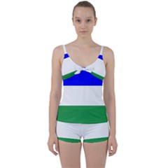 Ladinia Flag Tie Front Two Piece Tankini by tony4urban