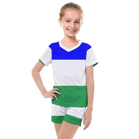 Ladinia Flag Kids  Mesh Tee And Shorts Set by tony4urban