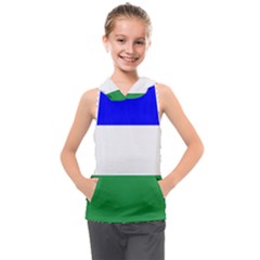 Ladinia Flag Kids  Sleeveless Hoodie by tony4urban