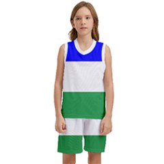 Ladinia Flag Kids  Basketball Mesh Set by tony4urban