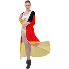 Germany Maxi Chiffon Beach Wrap by tony4urban