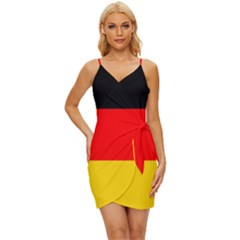 Germany Wrap Tie Front Dress by tony4urban