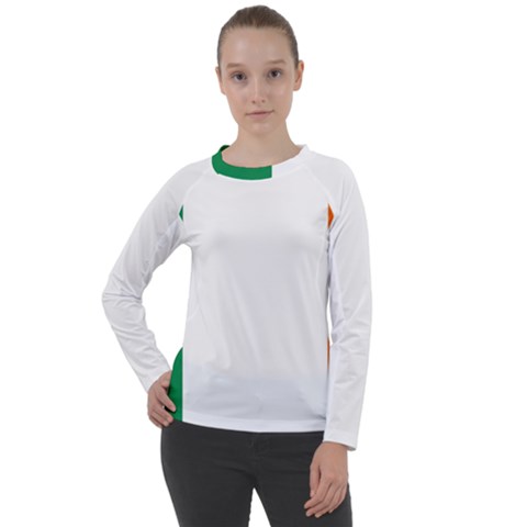 Ireland Women s Long Sleeve Raglan Tee by tony4urban