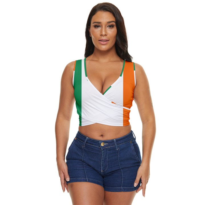 Ireland Women s Sleeveless Wrap Top