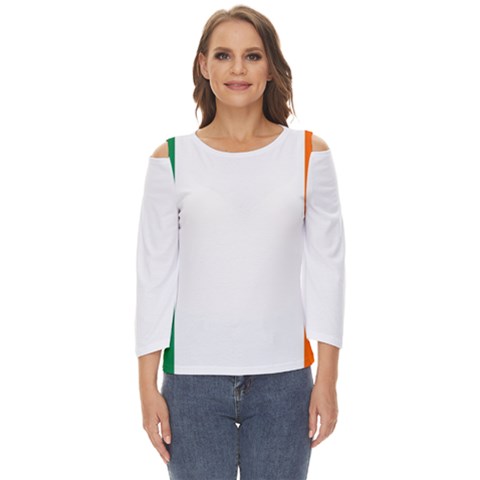 Ireland Cut Out Wide Sleeve Top by tony4urban