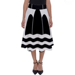 Gozo Malta Flag Perfect Length Midi Skirt